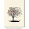 Deep Red Stamps Blackbird Tree Rubber Cling Stamp 3.2 x 3.2 inches